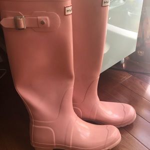 Hunter Shoes - Used Pink Hunter Boots Hunter Shoes - Used Pink Hunter Boots